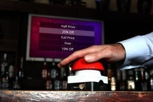 Push Button Game - ideal for Happy Hours in bars & pubs