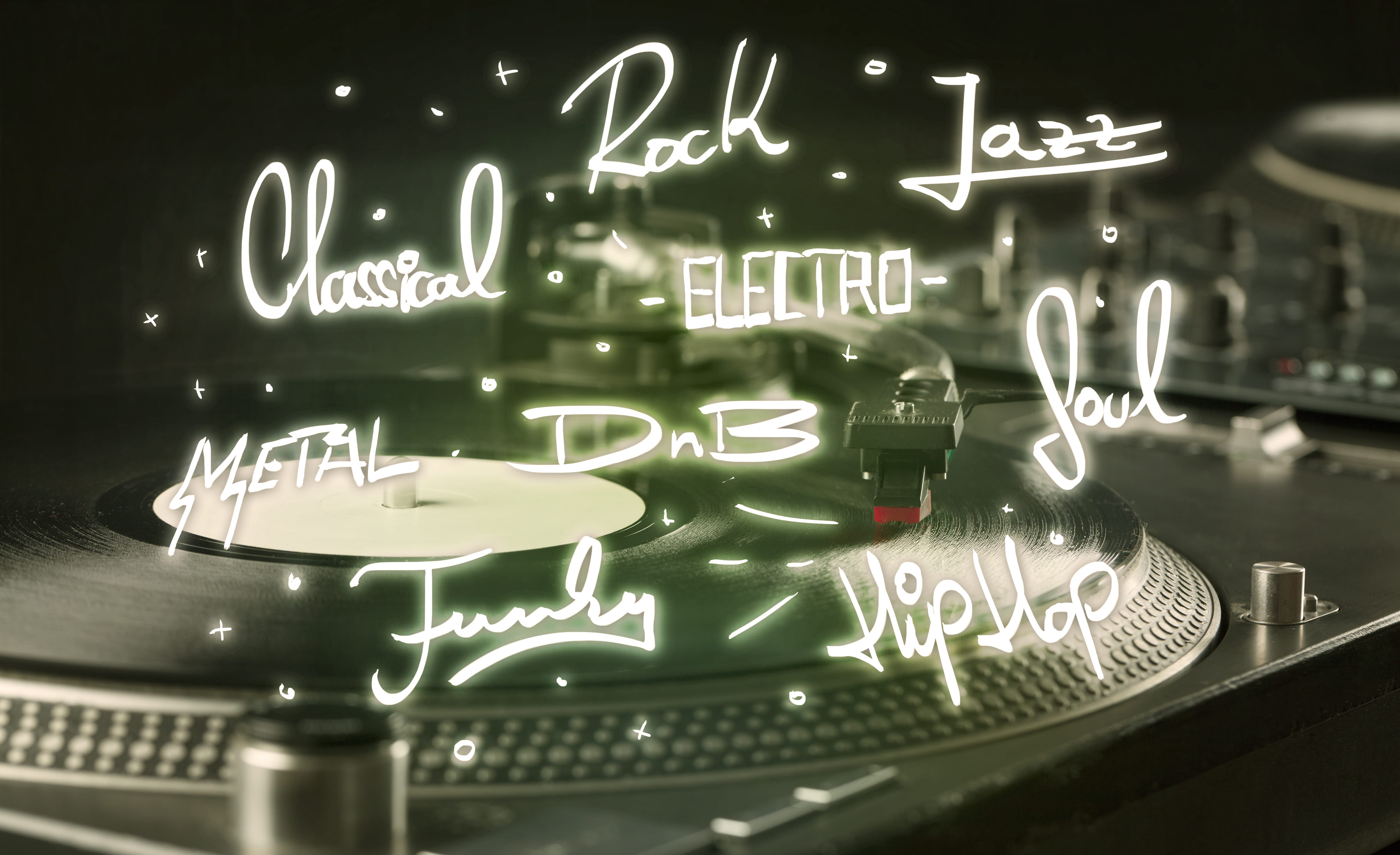 There is a music