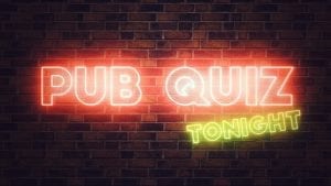 Quiz night tonight