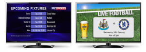 Football fixture slides