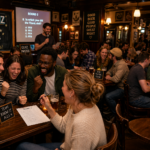 Competitive socialising at scale